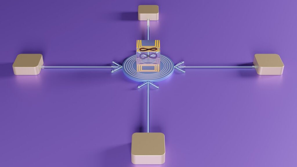 Diagram showing five AI research agents feeding an orchestrator that filters job leads, with convergence treated as a negative signal