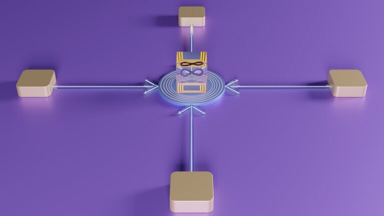 Diagram showing five AI research agents feeding an orchestrator that filters job leads, with convergence treated as a negative signal